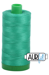 Aurifil Mako 40wt 2-ply Cotton 1000 m 1094 yd. spool - 2865 Emerald